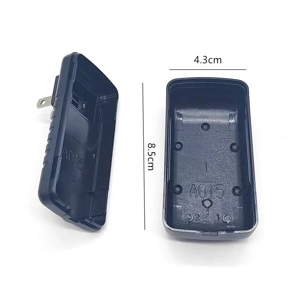 Hidden Storage Mini Safe Deposit Box Simulated Charging Adpater For Travel or at Home